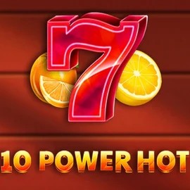 10 Power Hot slot visual from Amusnet Interactive available on lizaroocasino.com