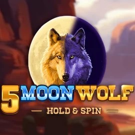 5 Moon Wolf by Apparat Gaming, showcased at lizaroocasino.com – game logo