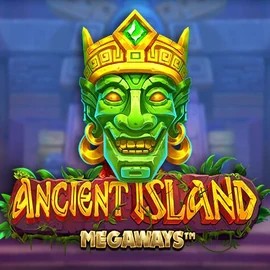 Ancient Island Megaways slot logo by Pragmatic Play at Lizaro Casino