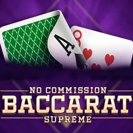 Baccarat Supreme slot visual from OneTouch Games available on lizaroocasino.com