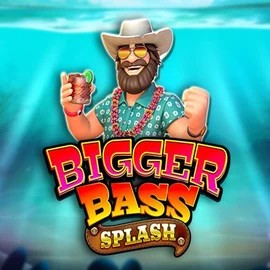 Bigger Bass Splash slot visual from Pragmatic Play available on lizaroocasino.com