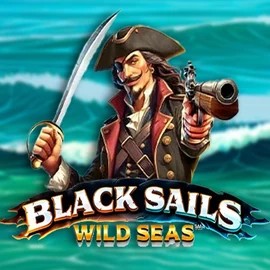 Black Sails Wild Seas logo by Infinity Dragon Studios at Lizaro Casino