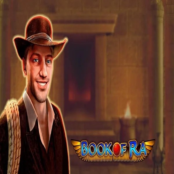Book of Ra game by Greentube – logo hosted on Lizaro Casino