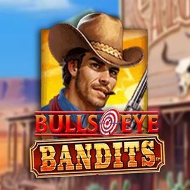 Bulls Eye Bandits online game logo by Origins on lizaroocasino.com
