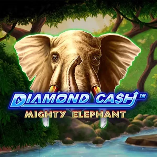 Try Diamond Cash Mighty Elephant slot by Greentube on lizaroocasino.com – logo image