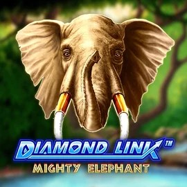 Diamond Link Mighty Elephant online game logo by Novomatic on lizaroocasino.com