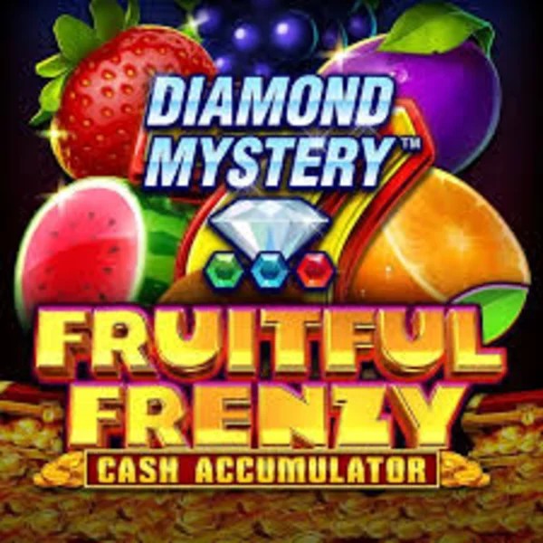 Diamond Mystery Fruitful Frenzy Cash Accumulator slot logo by Greentube at Lizaro Casino