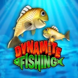 Dynamite Fishing online game logo by Inspired Gaming on lizaroocasino.com