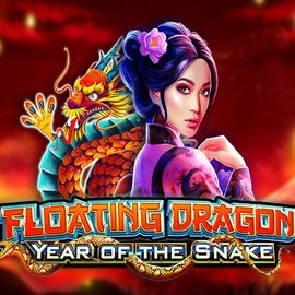 Floating Dragon Year of the Snake logo – Slots by Pragmatic Play at Lizaro Casino