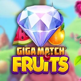 Giga Match Fruits slot logo by RubyPlay at Lizaro Casino
