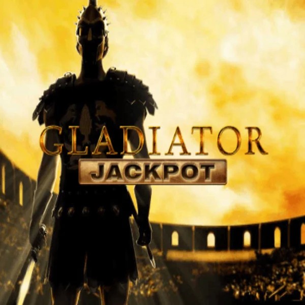 Gladiator Jackpot logo by Playtech at Lizaro Casino