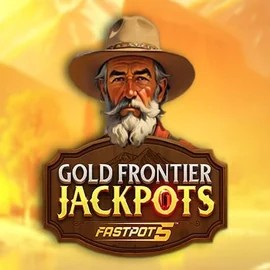 Gold Frontier Jackpots FastPot5 logo by Yggdrasil at Lizaro Casino