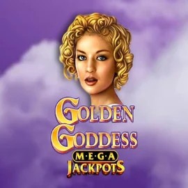 Jackpots logo of Golden Goddess Megajackpots from IGT at Lizaro Casino