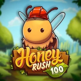 Honey Rush 100 slot visual from  available on lizaroocasino.com