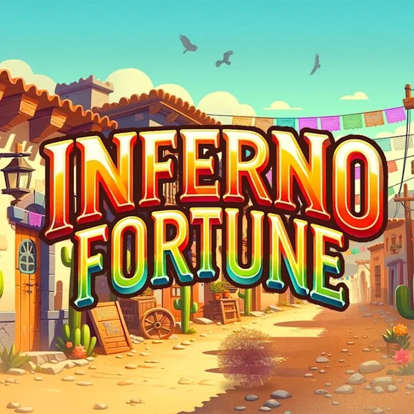 Inferno Fortune logo by Atomic Slot Lab at Lizaro Casino