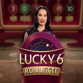 Lucky 6 Roulette logo by Pragmatic Play Lizaro Casino