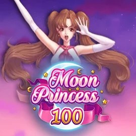 Moon Princess 100 online game logo by  on lizaroocasino.com