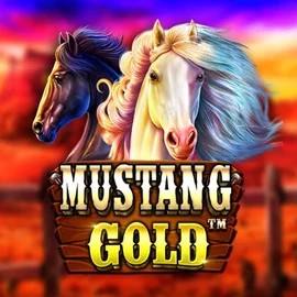 Mustang Gold logo by Pragmatic Play at Lizaro Casino