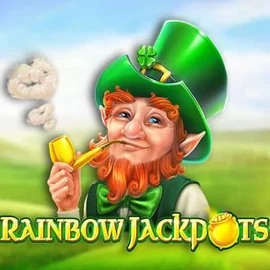 Try Rainbow Jackpots slot by Red Tiger Gaming on lizaroocasino.com – logo image