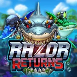 Razor Returns slot icon by Push Gaming, available at Lizaro Casino