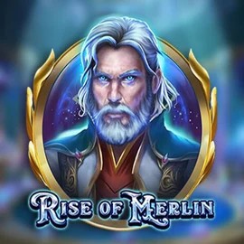 Rise of Merlin by Play'n GO, showcased at lizaroocasino.com – game logo