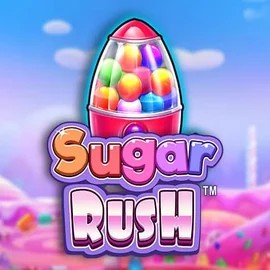 Sugar Rush slot visual from Pragmatic Play available on lizaroocasino.com