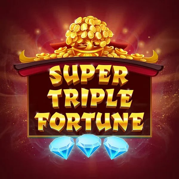 Super Triple Fortune slot visual from Greentube available on lizaroocasino.com