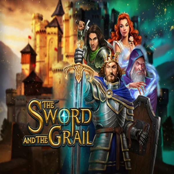 The Sword and the Grail online game logo by  on lizaroocasino.com