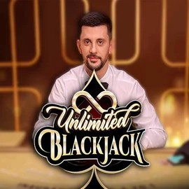 Unlimited Blackjack slot visual from Ezugi available on lizaroocasino.com