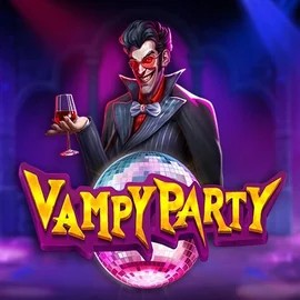 Vampy Party online game logo by Pragmatic Play on lizaroocasino.com