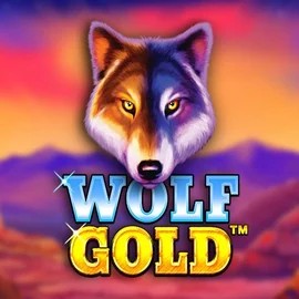 Wolf Gold by Pragmatic Play, showcased at lizaroocasino.com – game logo